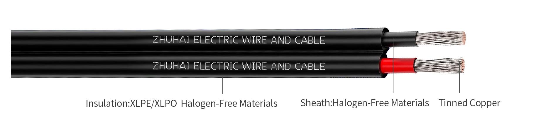Twin PV Solar Cable For Connnecting PhotoVoltaic(PV) System