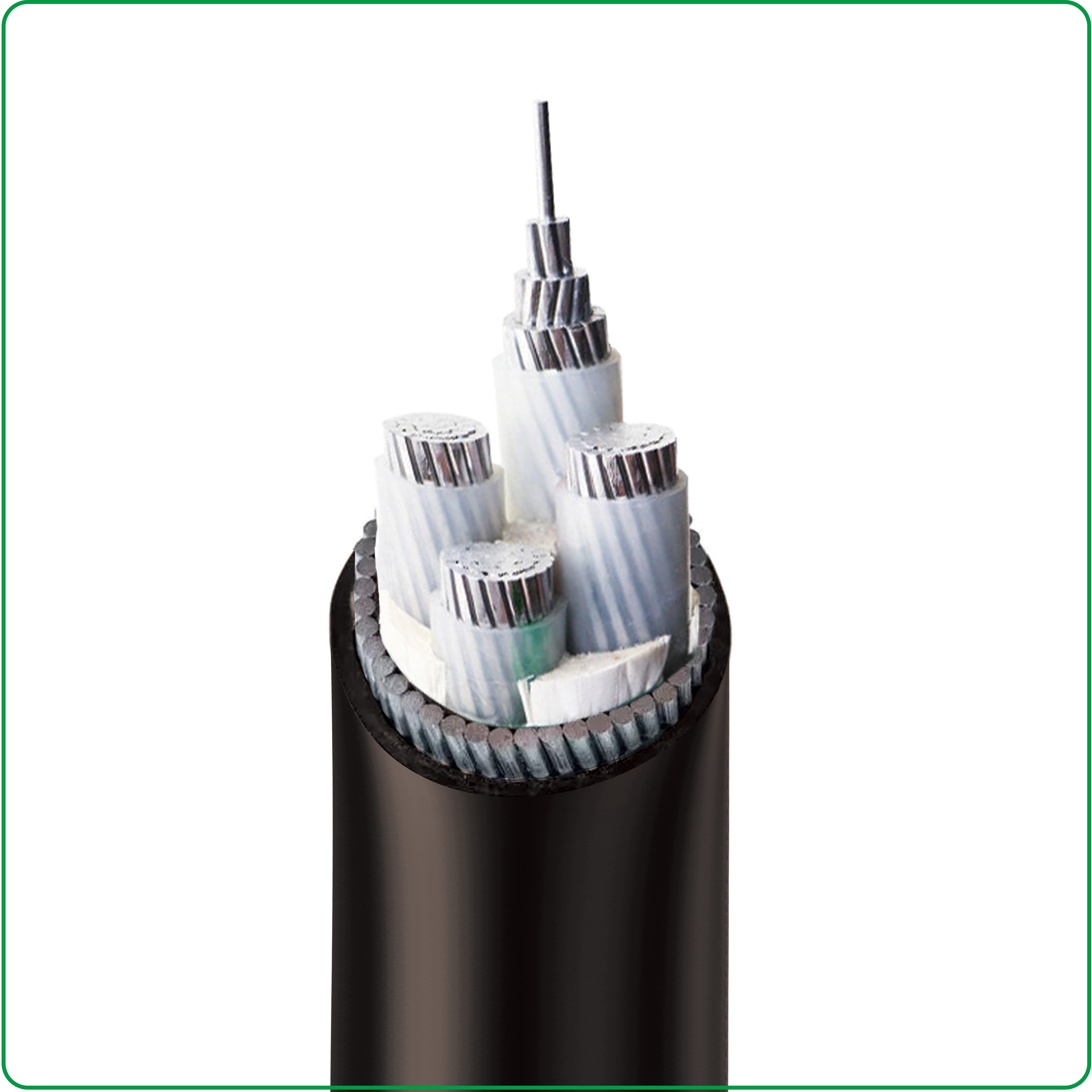 NA2XRY 0.6/1kV Aluminum Cable，AL/XLPE/SWA/PVC