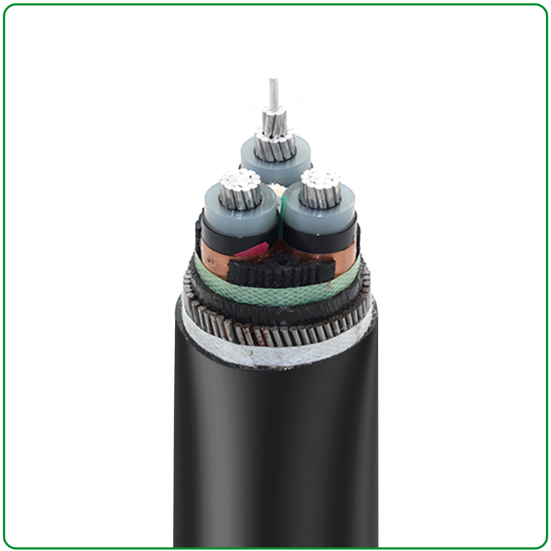 NA2XSERY Three Core Medium Voltage Power Cable