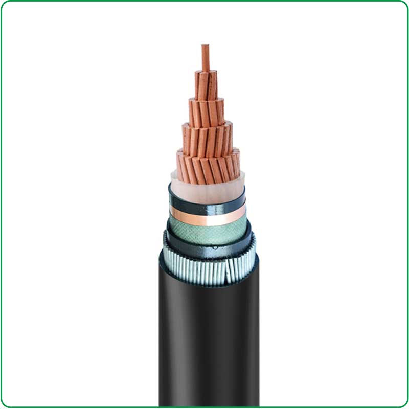 N2XRY single core Copper Conductor SWA 0.6/1kV Cable，CU/XLPE/SWA/PVC