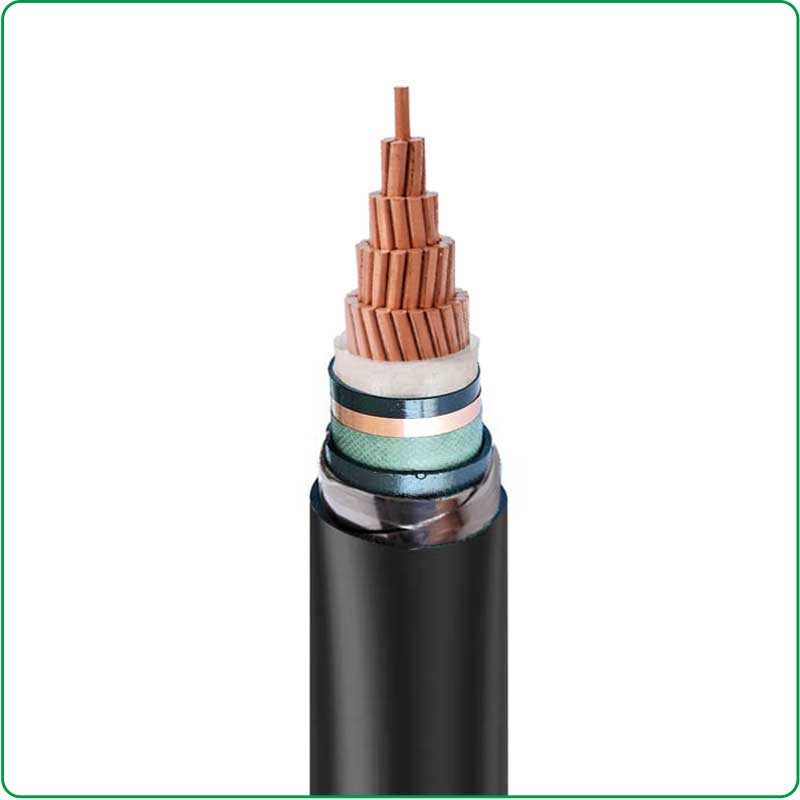 N2XBY CU/XLPE/STA/PVC 600/1000V Low power Cable