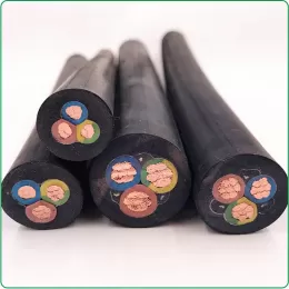 Heavy duty,Oil-resistant flexible Cable H07RN-F Rubber cable