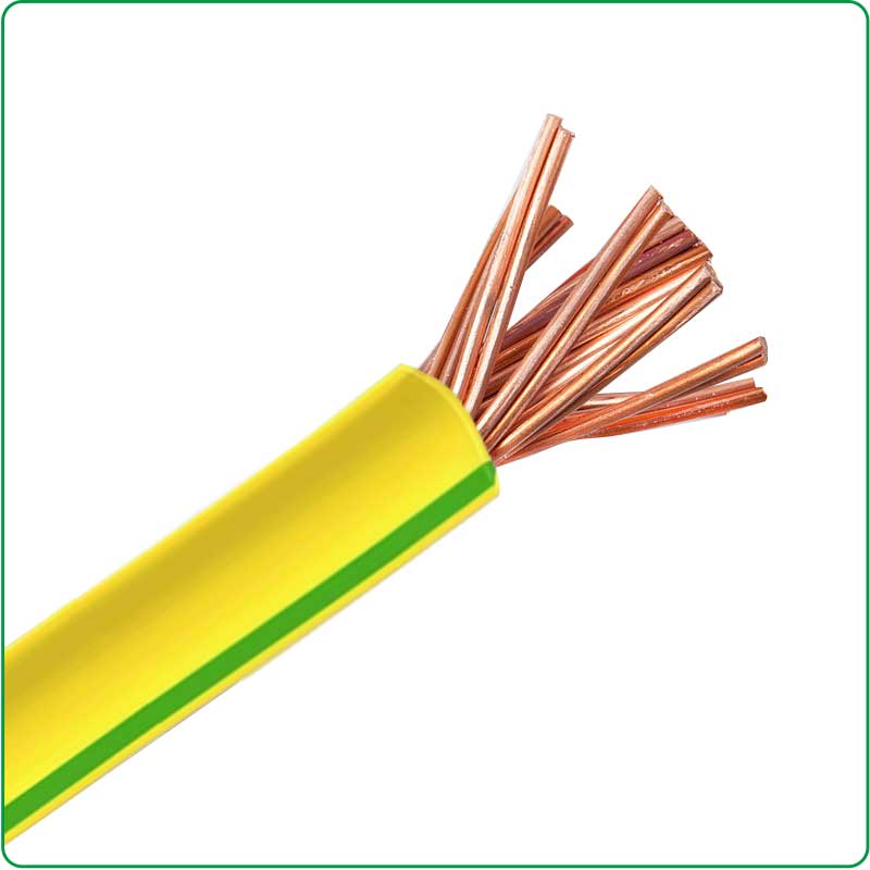 Earthing Cable-PVC Insulated Copper Wire Electrical Cables