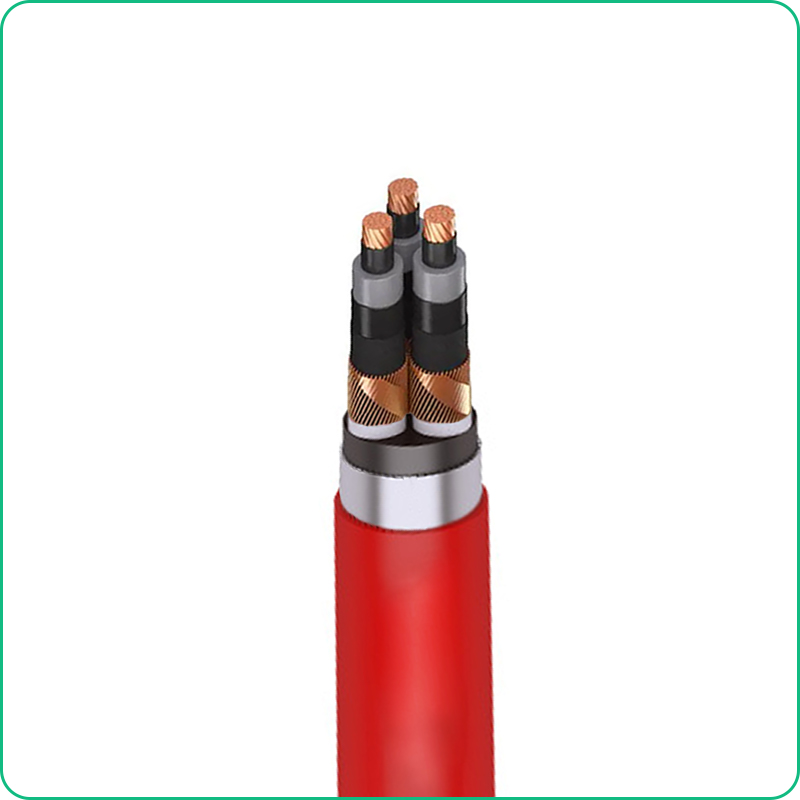 N2XSEBY three core medium voltage power cable