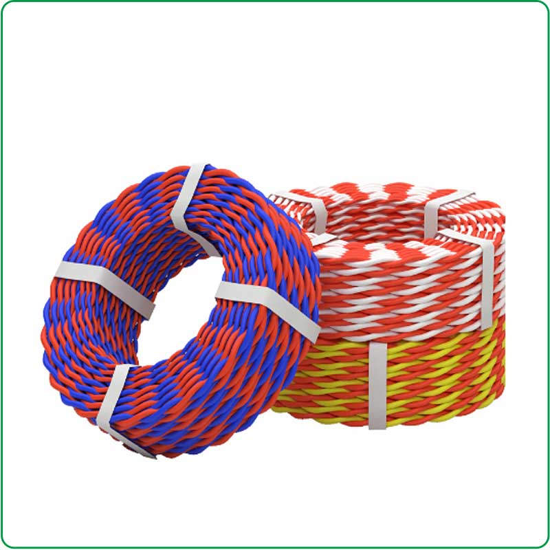 Twin Twisted Flexible Wire Cable