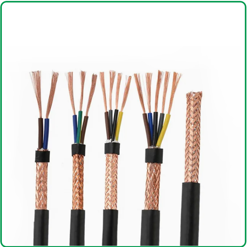 Multicore braided shielding flexible Cable wire