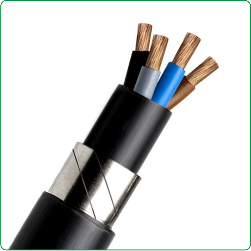 CU/XLPE/PVC/DSTA/PVC Low Voltage RVFV-K cables