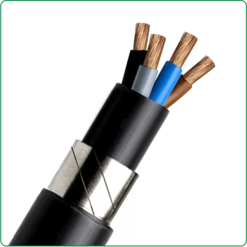 CU/XLPE/PVC/DSTA/PVC Low Voltage RVFV-K cables