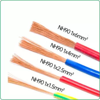 NH90 Stranded bare copper PVC Insulated Cable