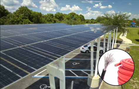 Solar Kabel in photovoltaic power generation system