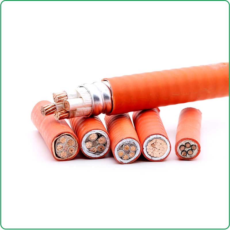 Mineral Insulated  Fire Resistant Cable 0.6/1kV  LSZH Fireproof Cable