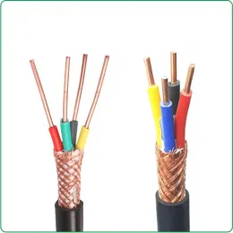 Durable PVC Sheathed KVVP 4-Core Industrial Control Cable