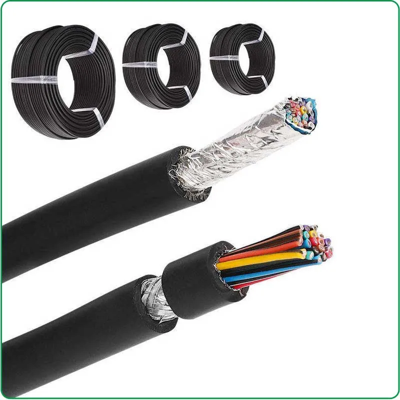 Durable PVC Sheathed KVVP 4-Core Industrial Control Cable